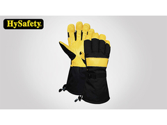 Fora tipo de couro de Ski Gloves Deerskin Ski Gloves Hysafety de cinco dedos