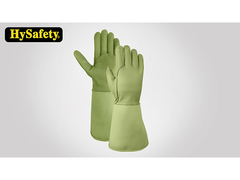 Couro longo Rose Pruning Garden Gloves/Thorn Proof Work Gloves de Hysafety