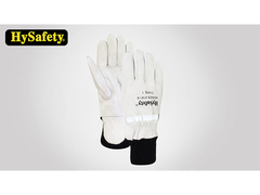 Modelo clássico da correia de Gloves Eco Friendly do sapador-bombeiro da grão da vaca de AS/NZS 2161